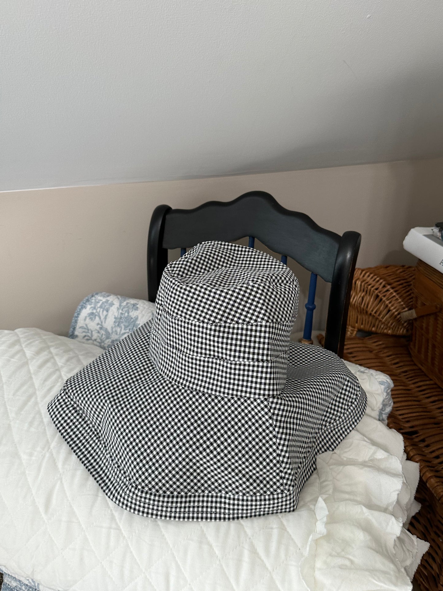 Gingham Bucket Hat