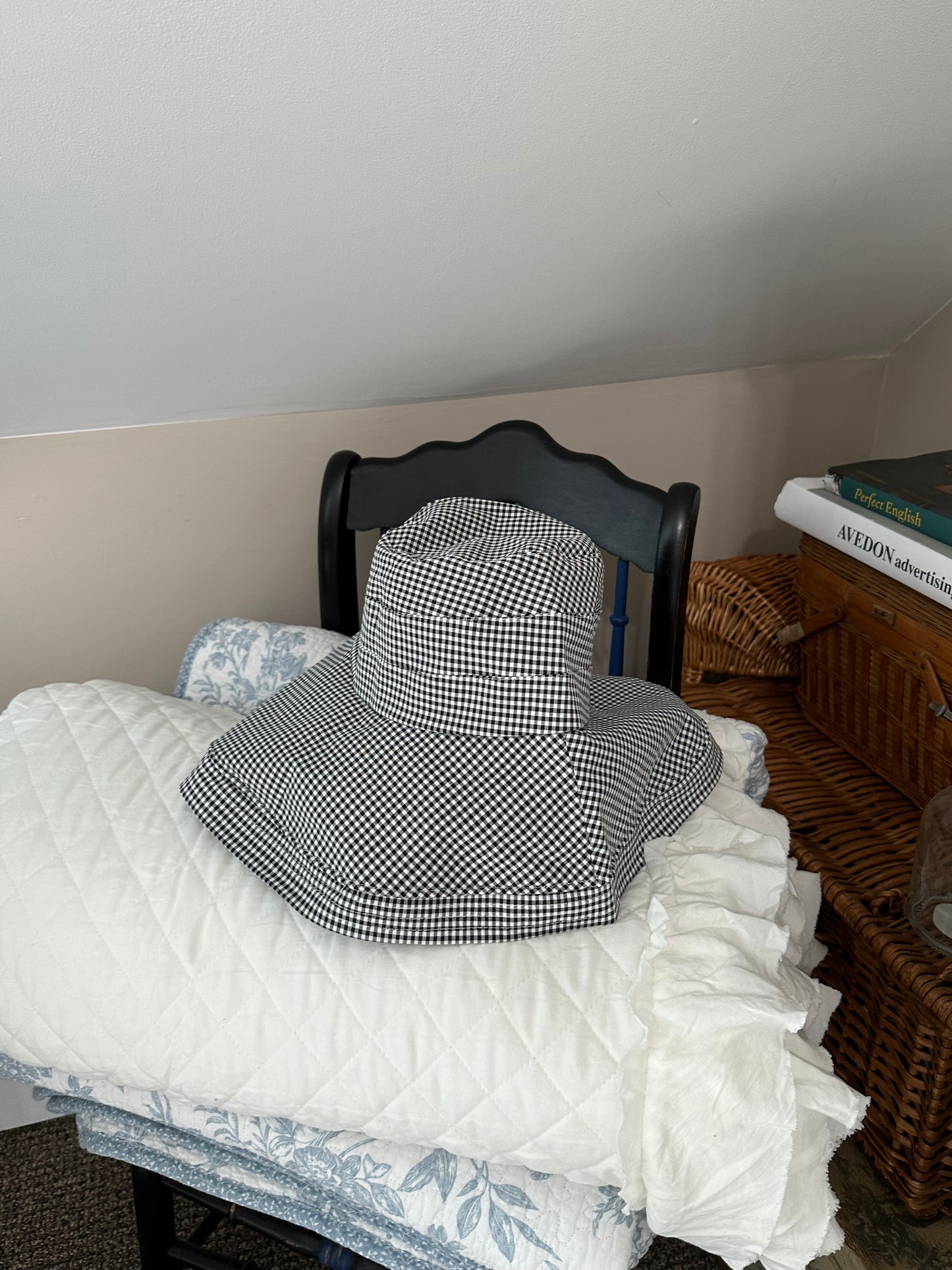 Gingham Bucket Hat