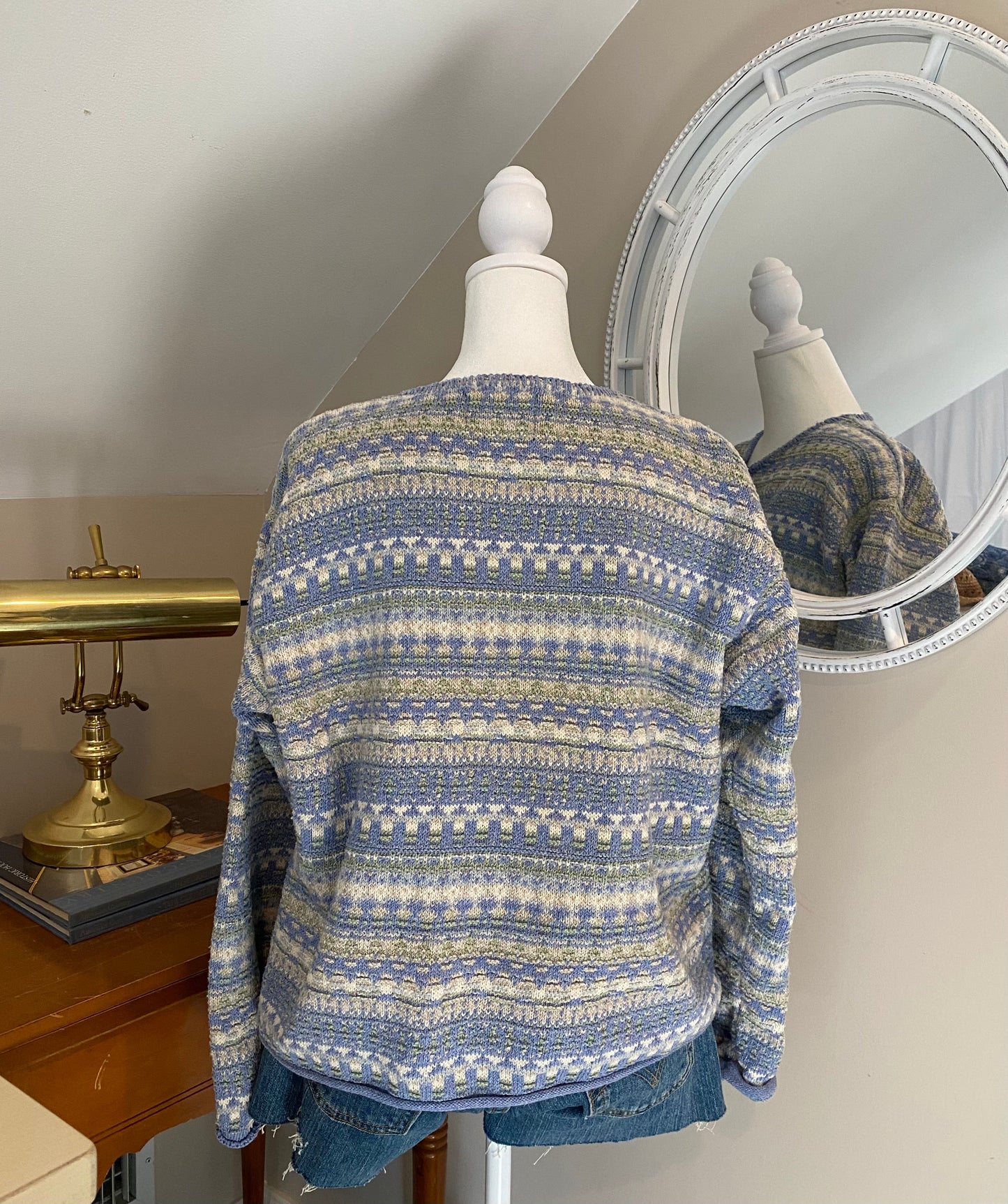 Alps Patterned Sweater