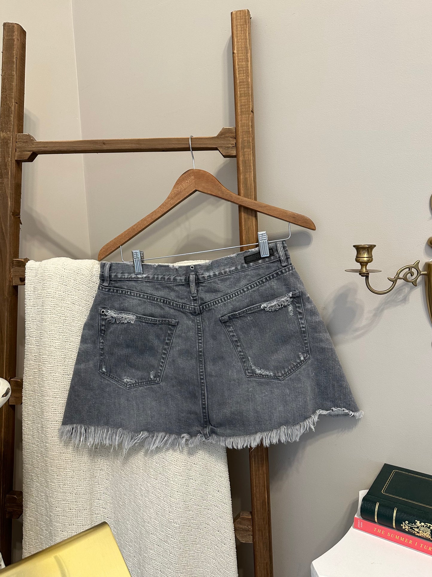 Zara Denim Mini Skirt