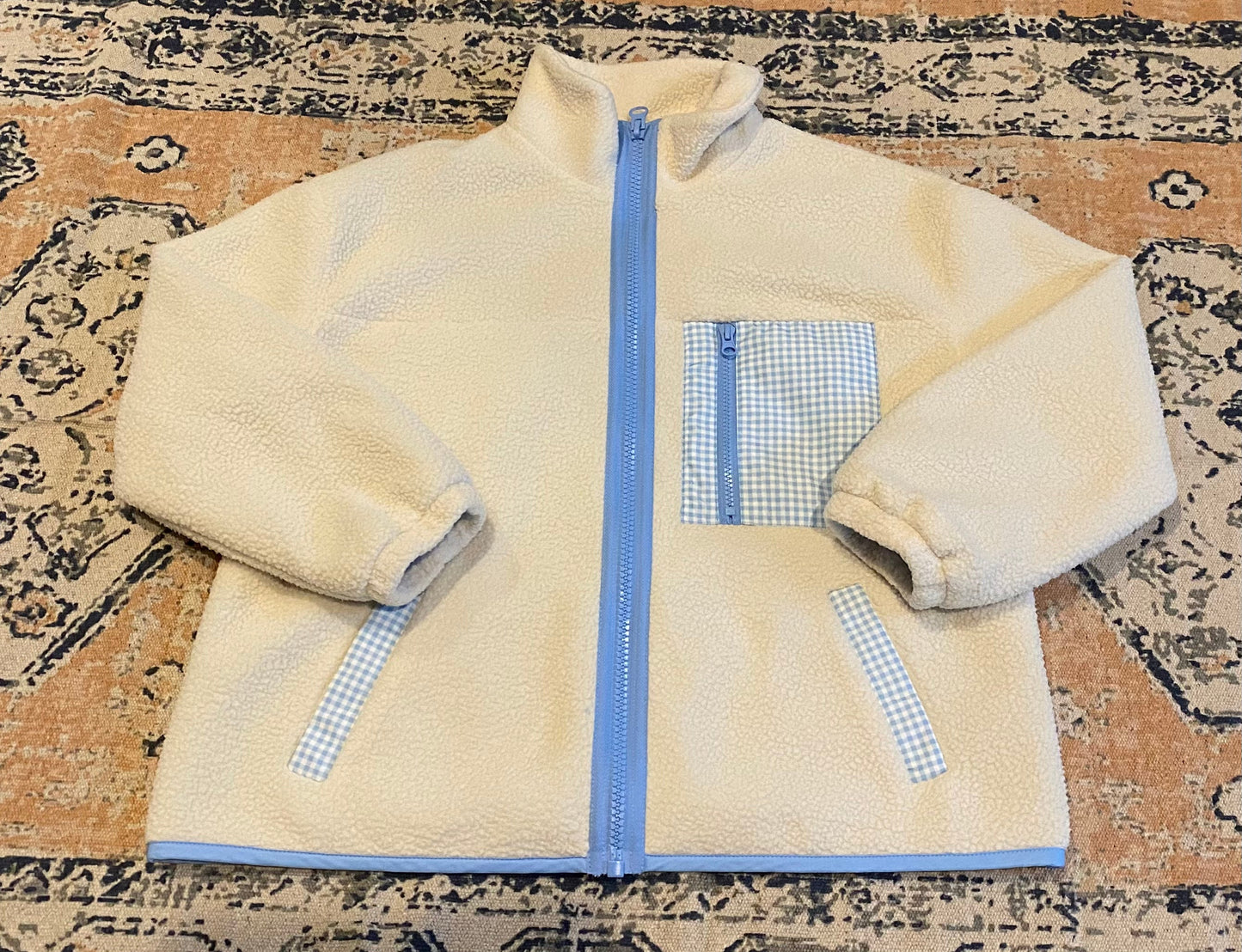 Sandy Liang x Target Gingham Fleece Jacket