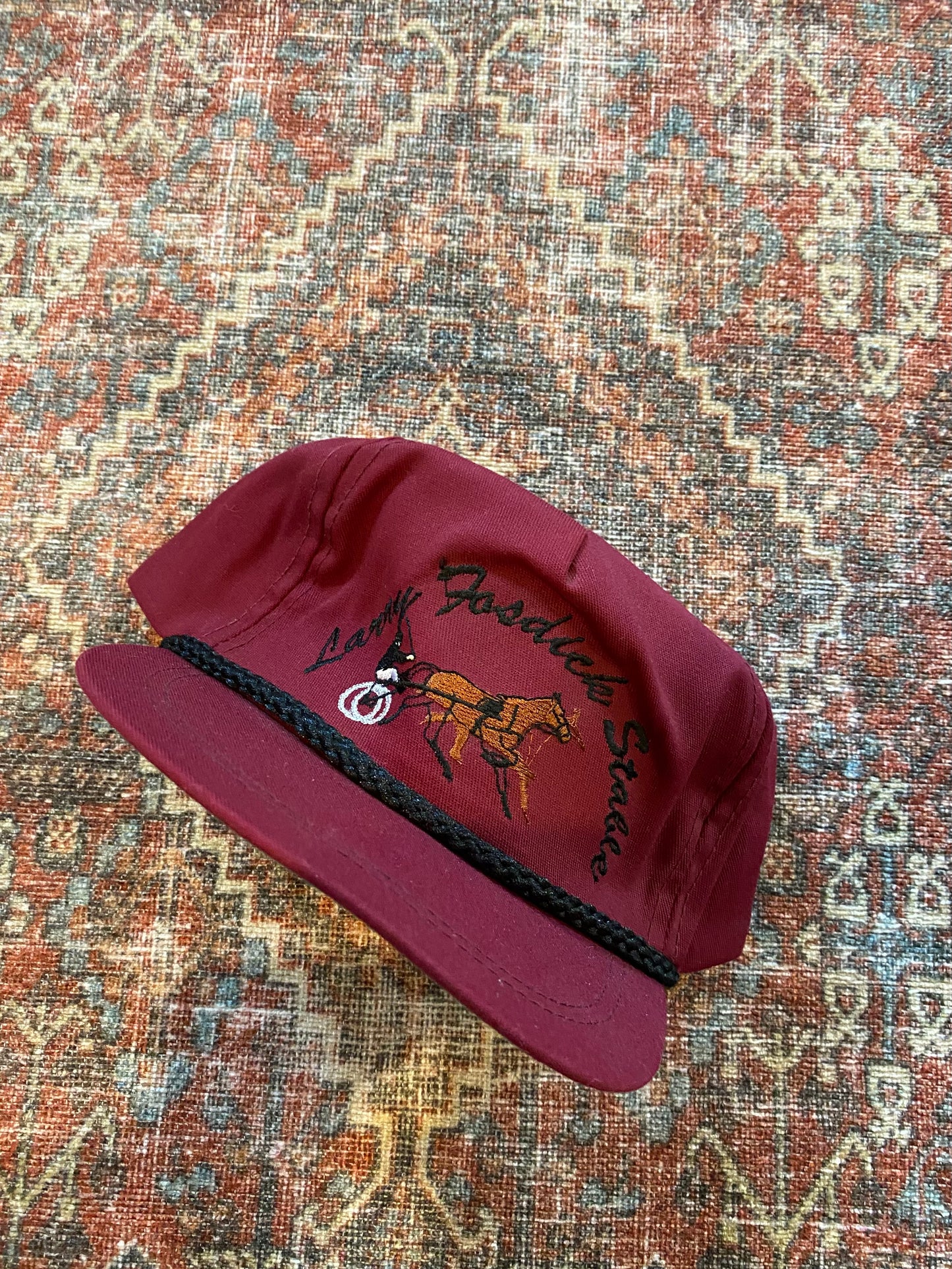 Vintage 90s Horse Stable Hat