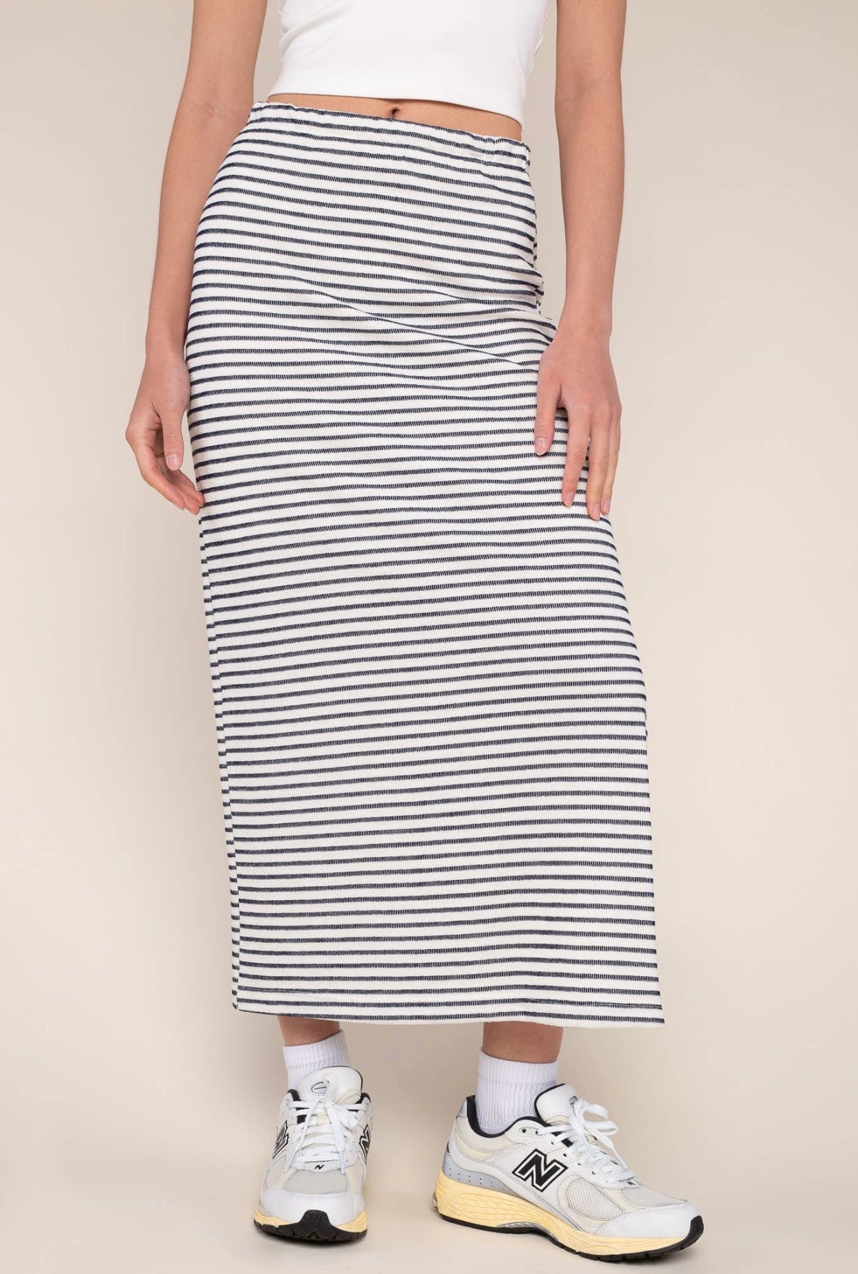 Rowan Striped Skirt