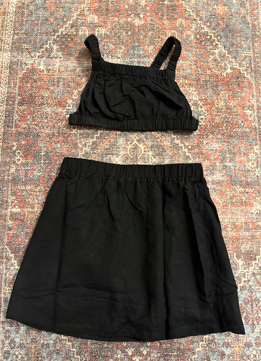 Audrey Skirt Set (black)