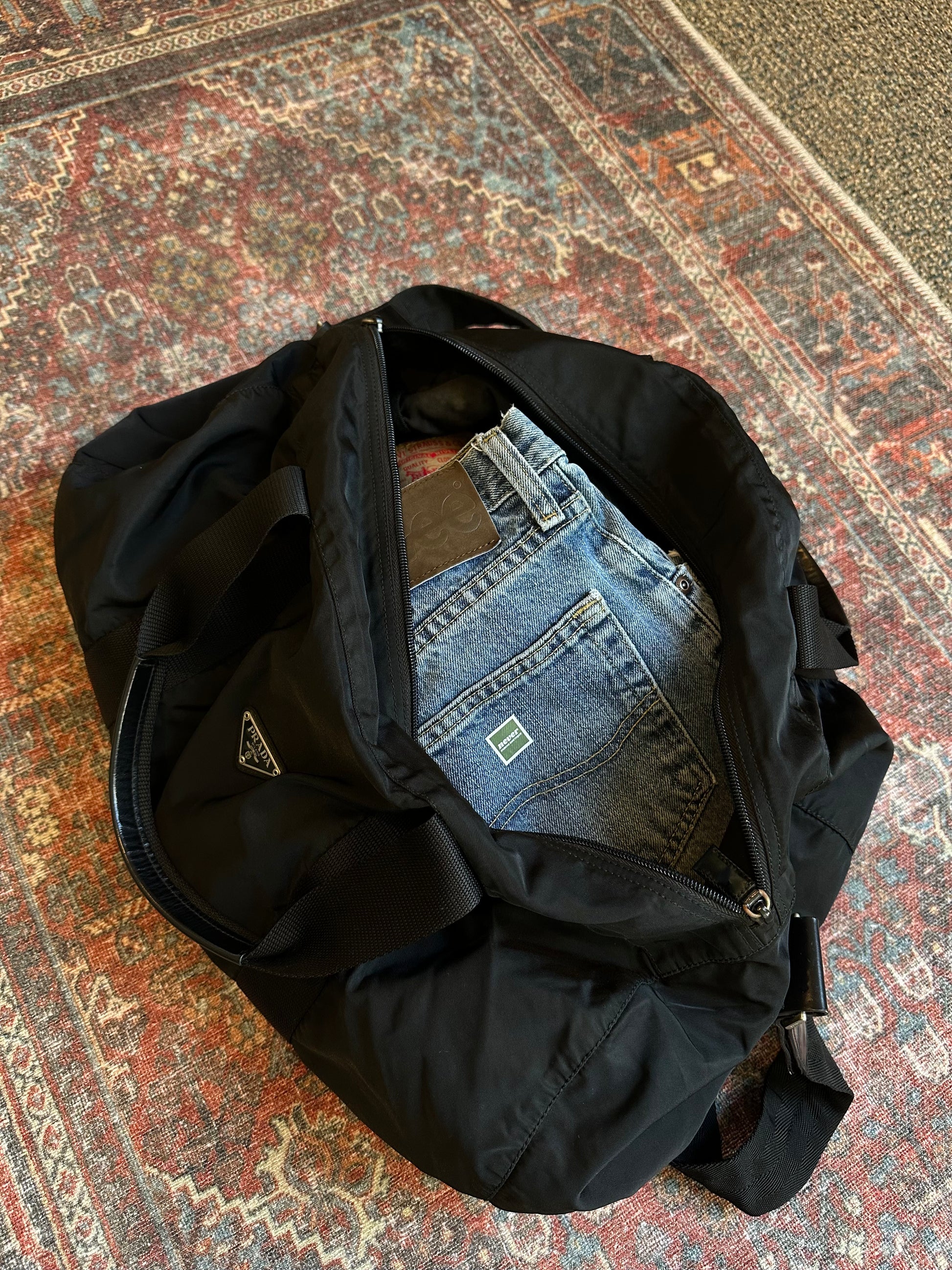 Prada Tessuto Duffle Bag