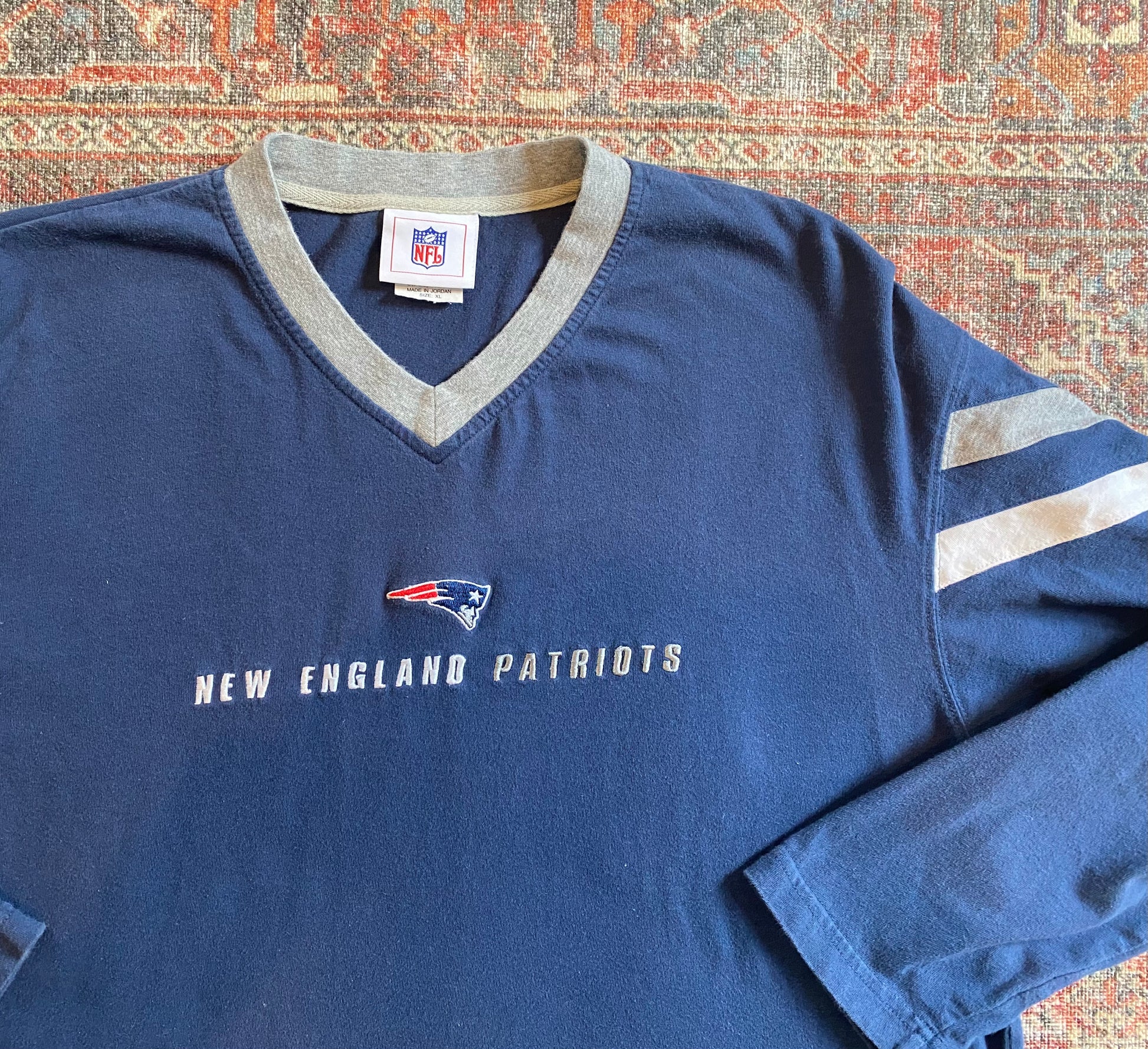 Never Ending Boutique New England Patriots Longsleeve Tee Shirt