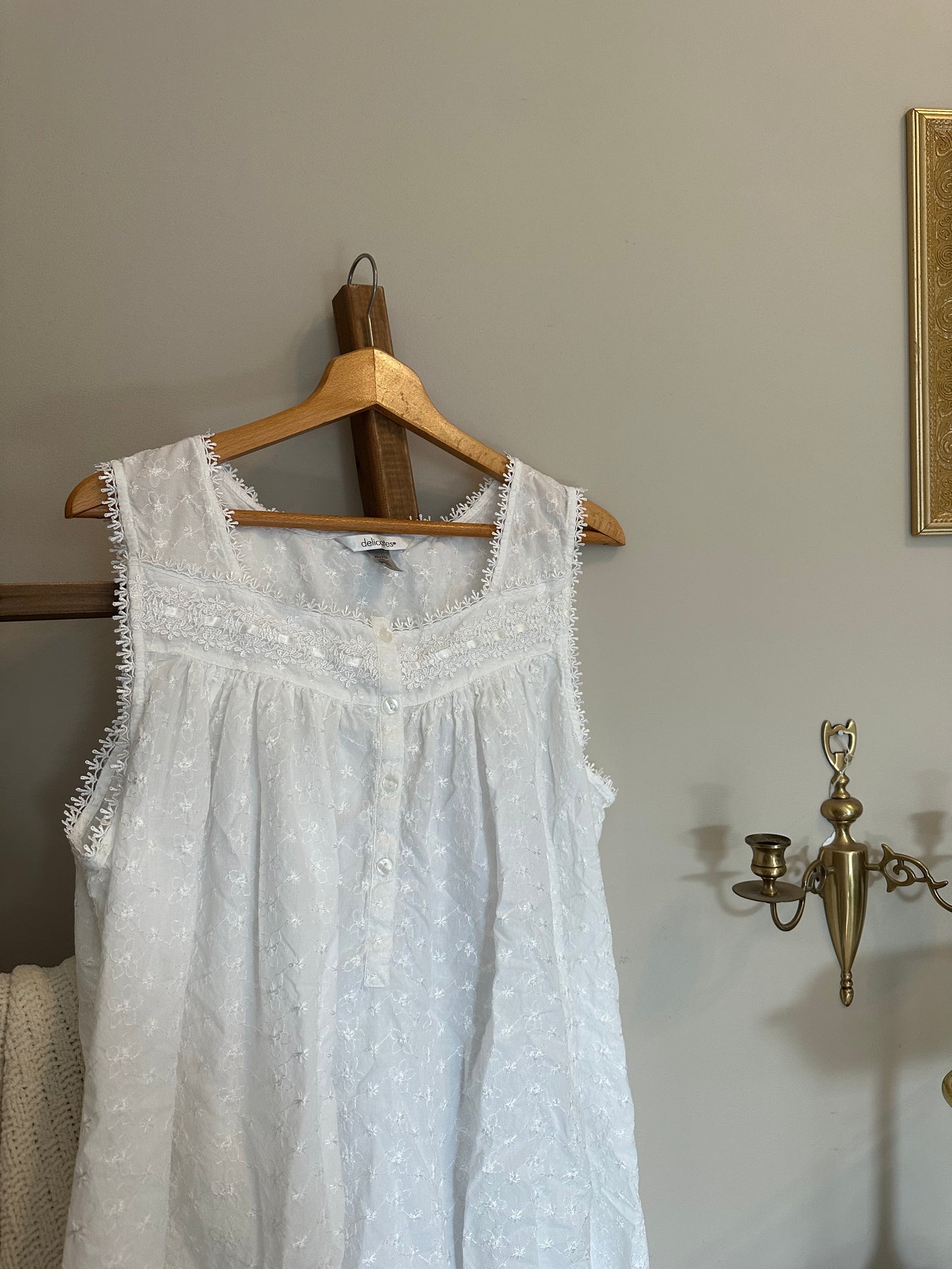 Embroidered Nightgown