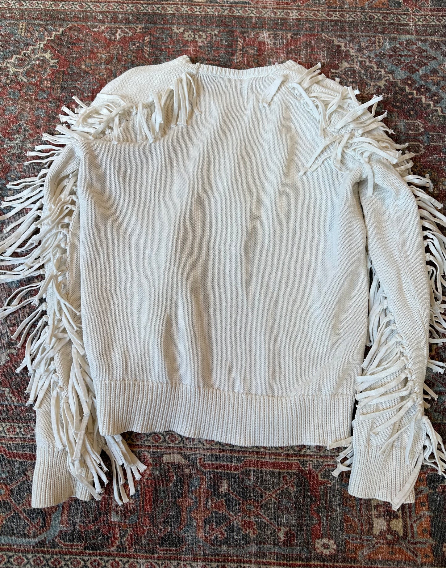 Ralph Lauren Fringe Sweater