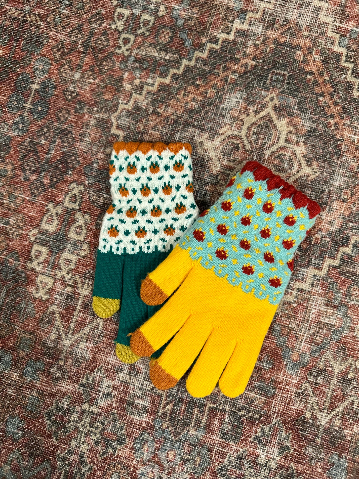 Winter Mismatched Gloves