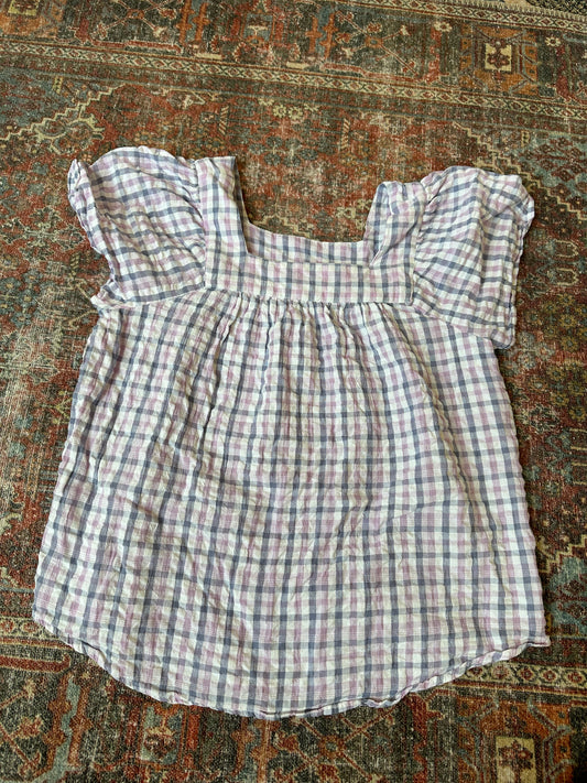 Lola River Plaid Top