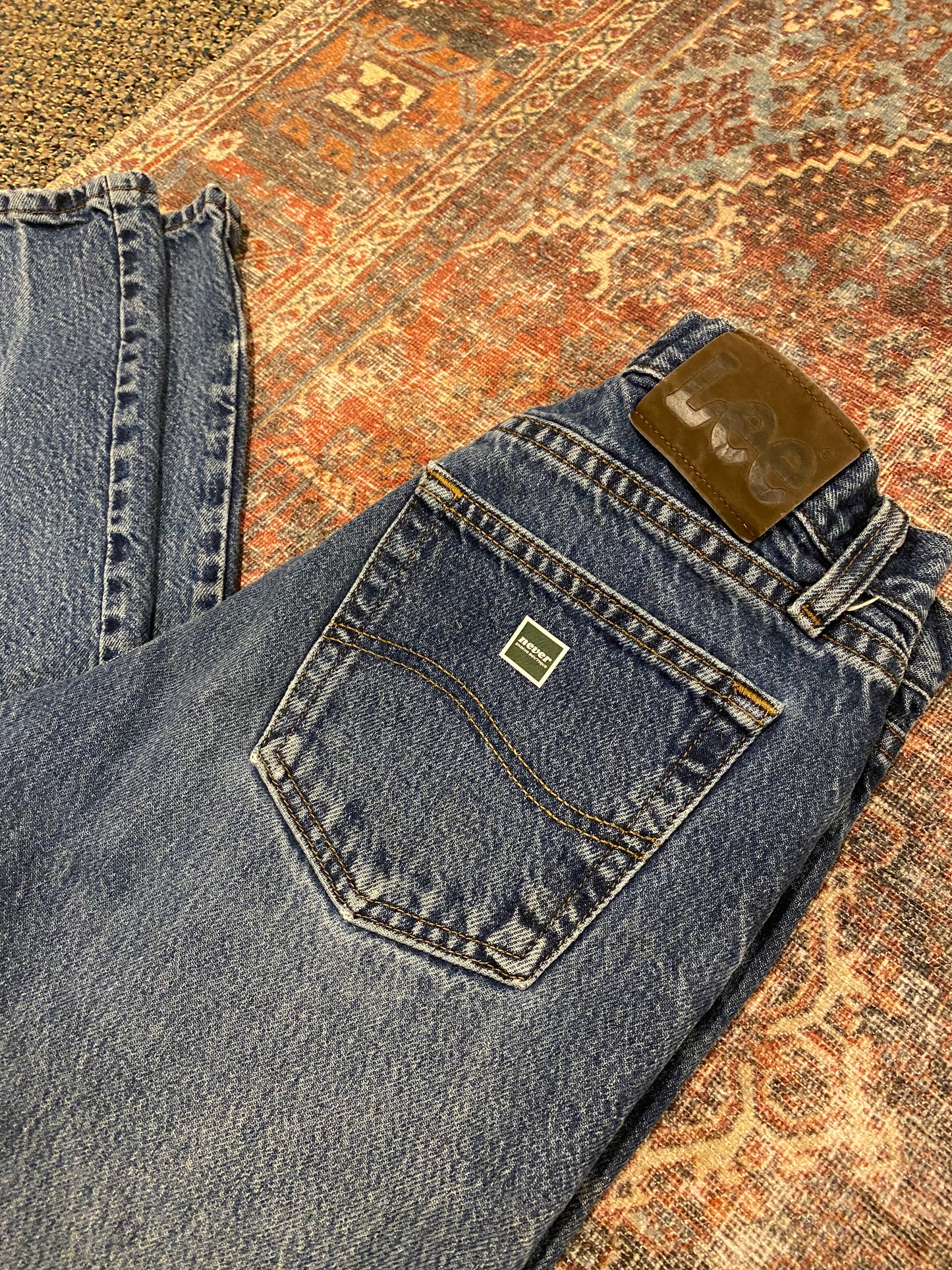 Distressed Lee Jeans