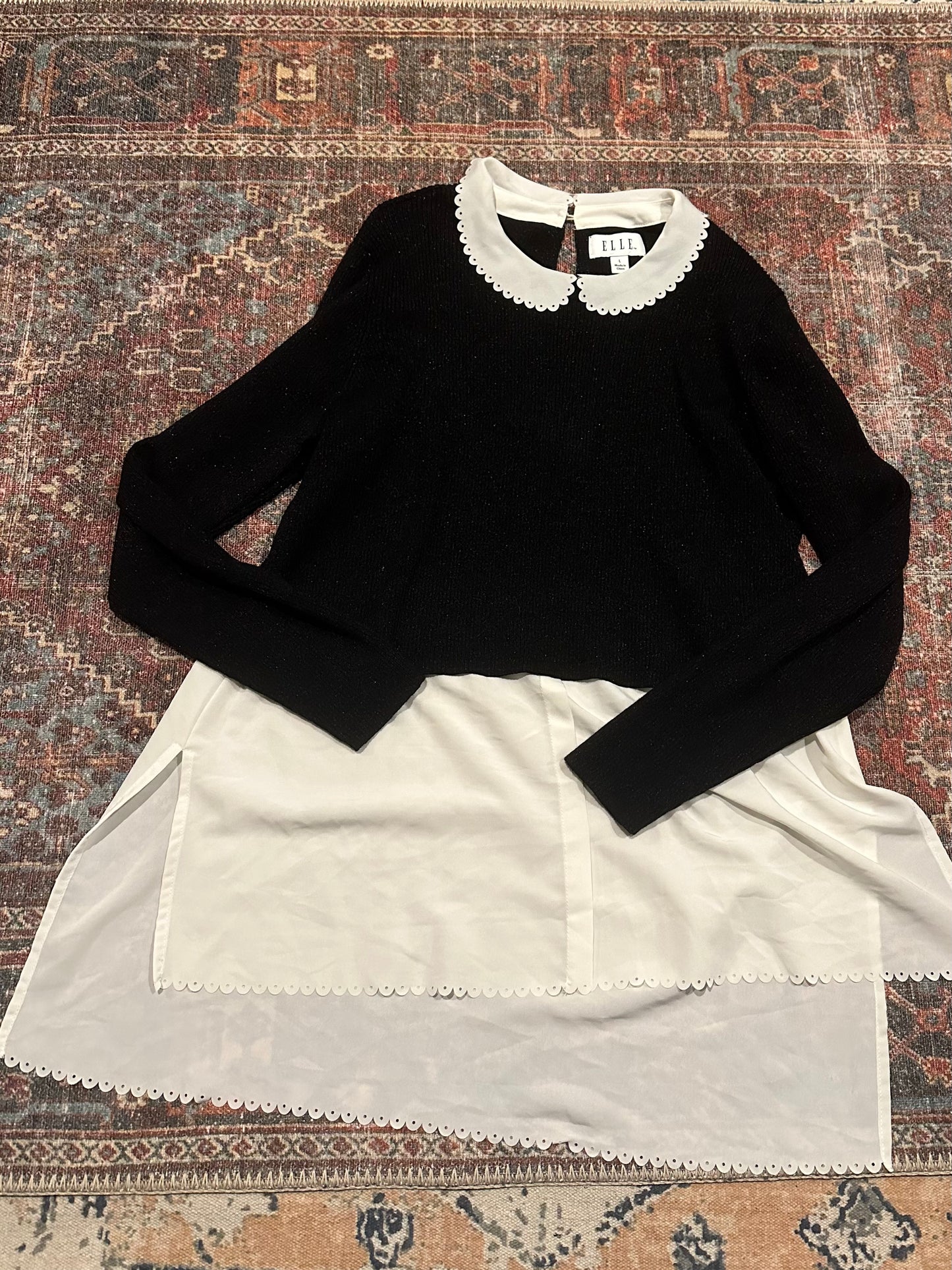 ELLE Collared Sweater