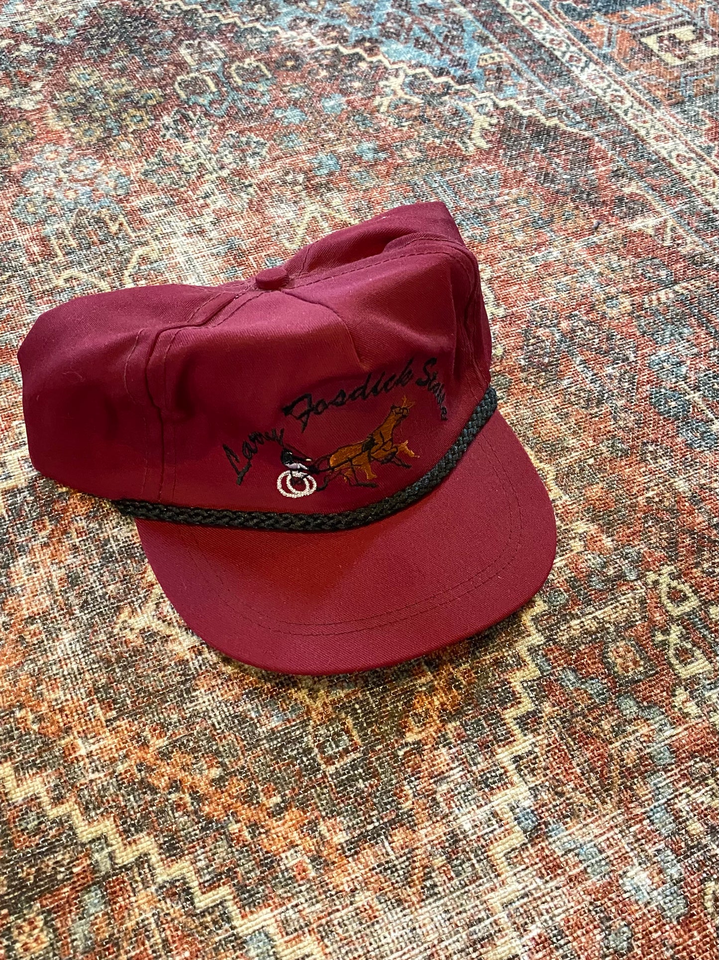 Vintage 90s Horse Stable Hat