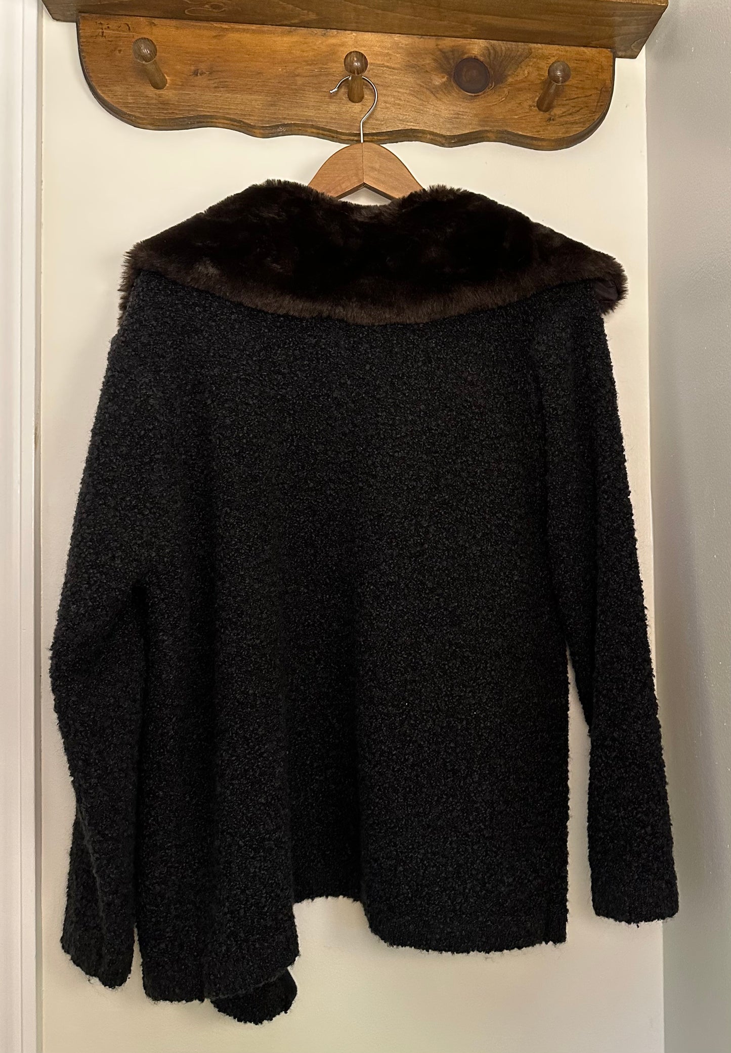 Herman Geist Fur Cardigan