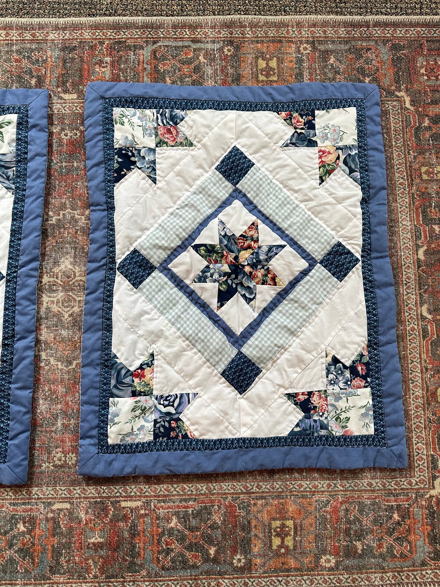 Quilt Patchwork Pillow Case Set (2)