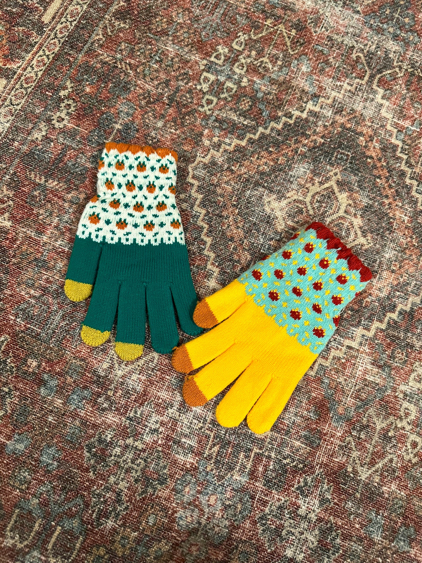 Winter Mismatched Gloves