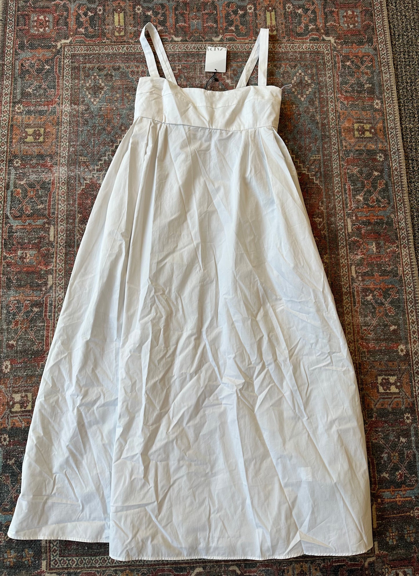 Zara Voluminous Midi Dress (NWT)